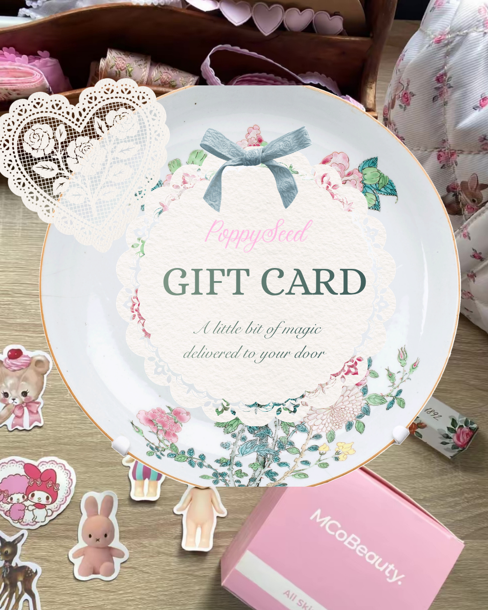 PoppySeed Gift Card | Quilted Bags Designed in New Zealand