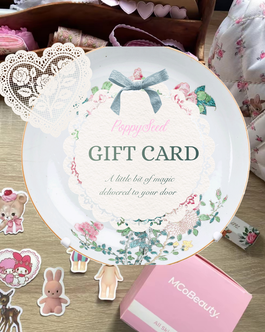 PoppySeed Gift Card | Quilted Bags Designed in New Zealand