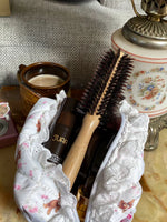 Odette Beauty Bag with Vintage Lace